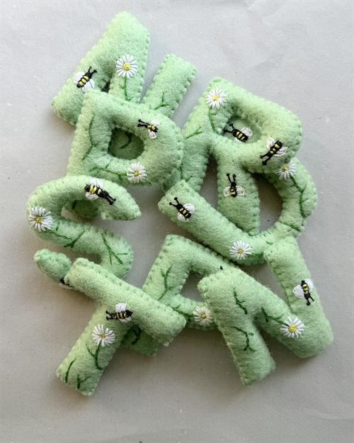Letter, Mint, Bee