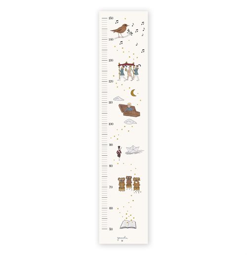 Wall Sticker Height Chart, To Travel is to Live