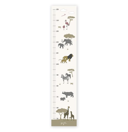 Height Chart, Savanna, Danish
