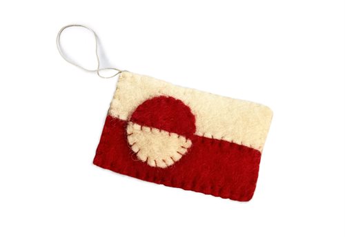 Ornament, Greenland Flag