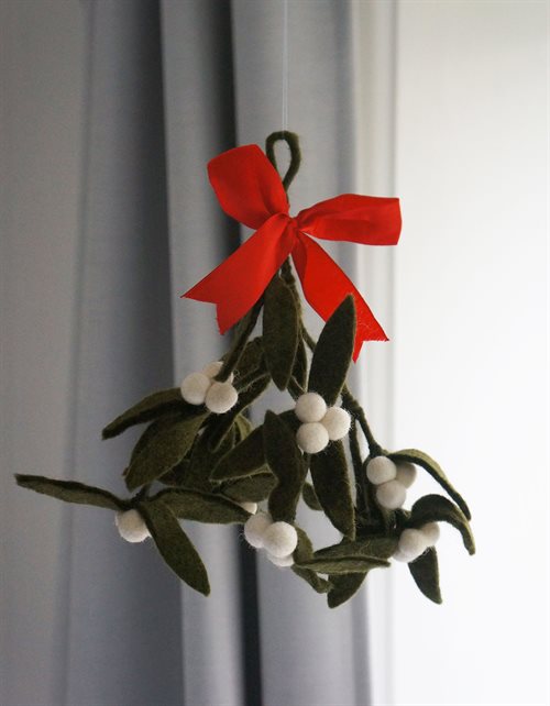 Mistletoe, Red, Simpel