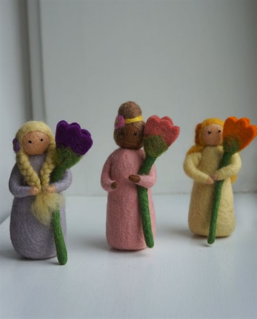 Summer Girls, Pink/Purple/Yellow, 3 pcs