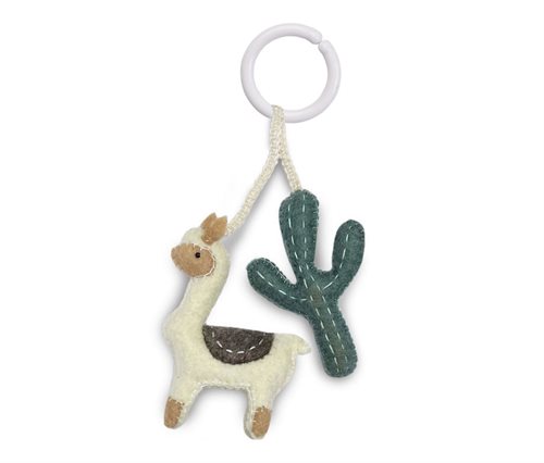 Pram Mobile, Llama/Cactus, White