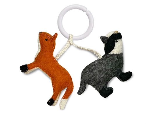 Pram Mobile, Badger/Fox