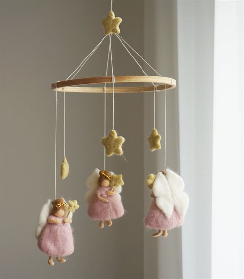 Mobile, Fairy, Pink