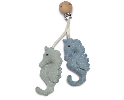 Pram Toy, Seahorse, Blue