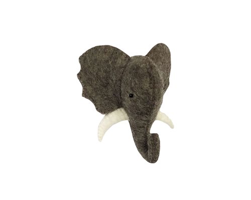 Animal Head, Elephant, Small