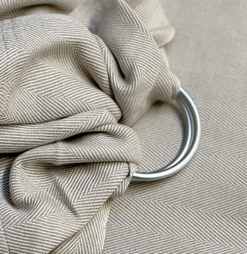 Ring Sling, Cashmere/Cotton, Grey