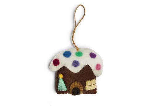Ornament, Ginger House, Colorful