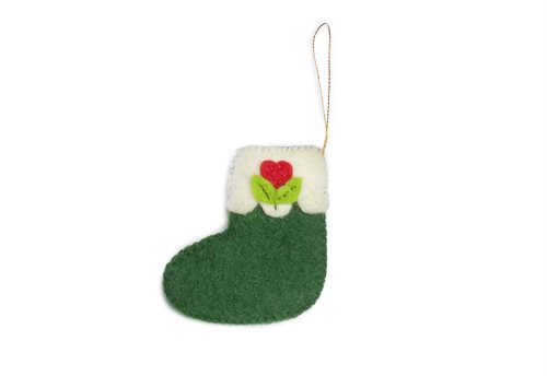 Ornament, Sock, Flower