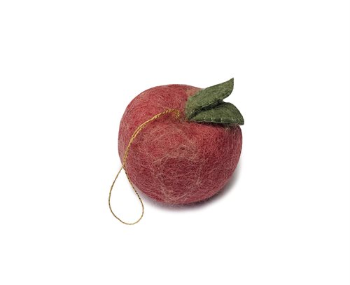Ornament, Apple, Coral