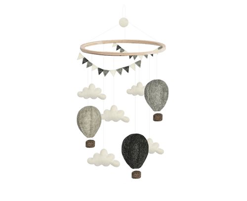 Mobile, Air Balloons/Pennants, Grey