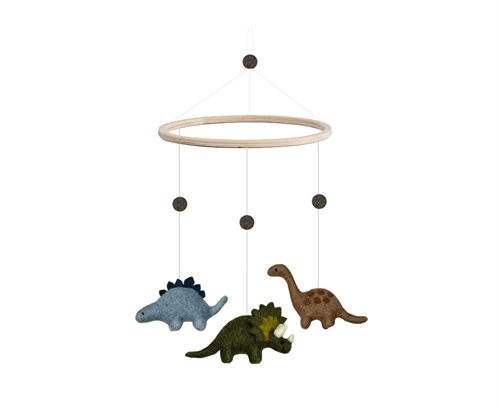 Mobile, Dinosaur, Blue/Green, Balls