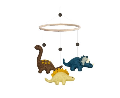 Mobile, Dinosaur, Yellow/Blue