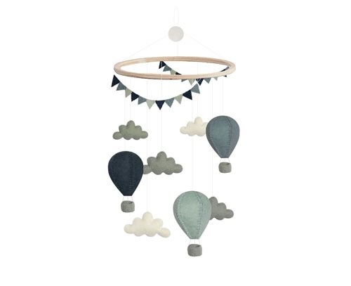 Mobile, Air Balloons/Pennants, Mix Blue