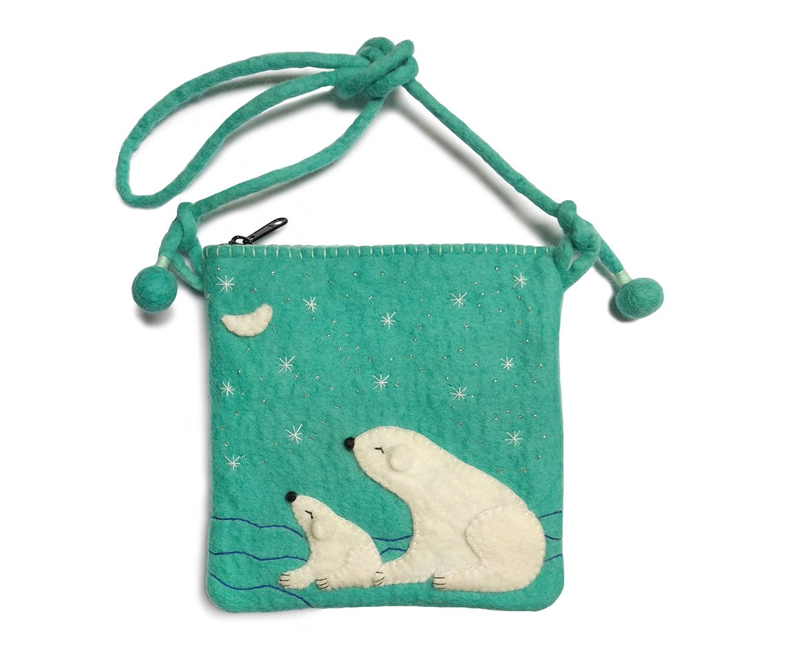 Bag, Polar Bear, Mint