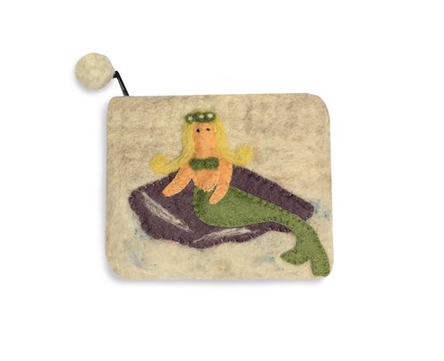 Purse, Mermaid, Grey