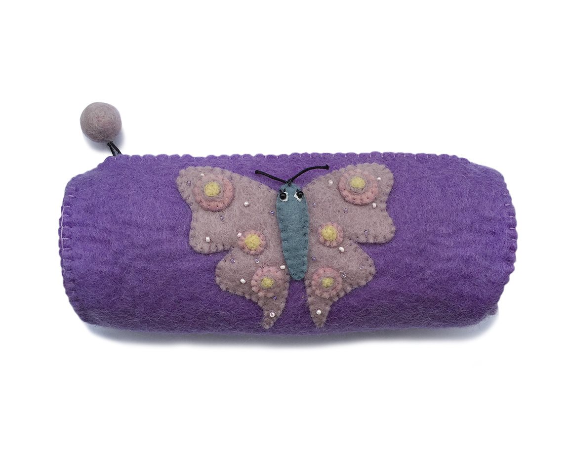 butterfly pencil case