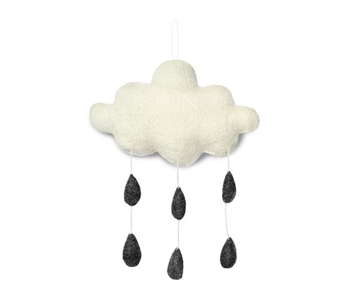 Cloud with drops, Grey