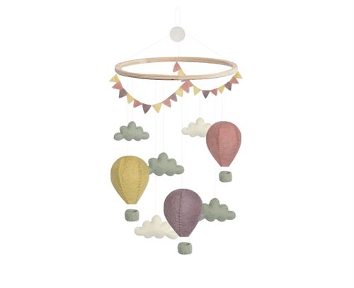 Mobile, Air Balloons/Pennants, Pastel - Preorder