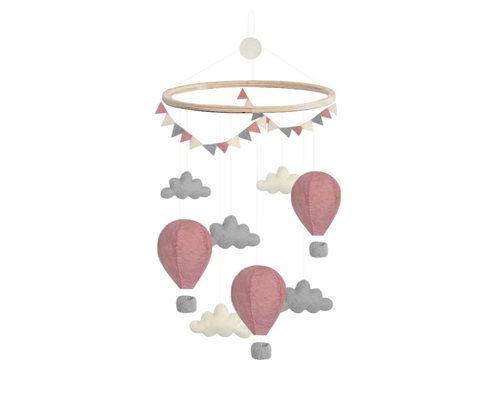 Mobile, Air Balloons/Pennants, Pink